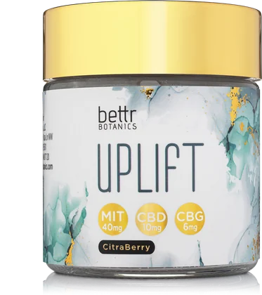 Uplift Gummies jar, CitraBerry
